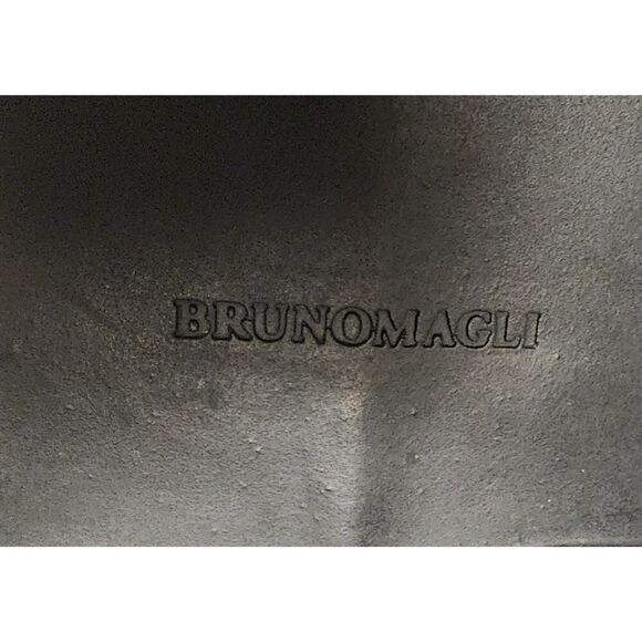 Bruno Magli M01575 Men's Raspino Black Leather Ankle Boots Size 11M - Picture 13 of 13